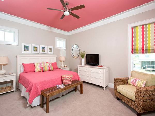 Những căn phòng màu hồng cho phái nữ và trẻ em mềm mại